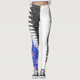 Nyazeeländsk damasker för WRWR Leggings
