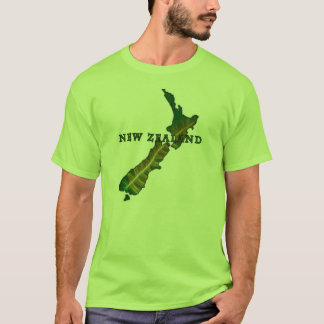 Nyazeeländsk FernkartaT-tröja T-shirt