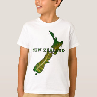 Nyazeeländsk FernkartaT-tröja T Shirt