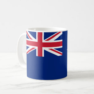 Nyazeeländsk flagga kaffemugg