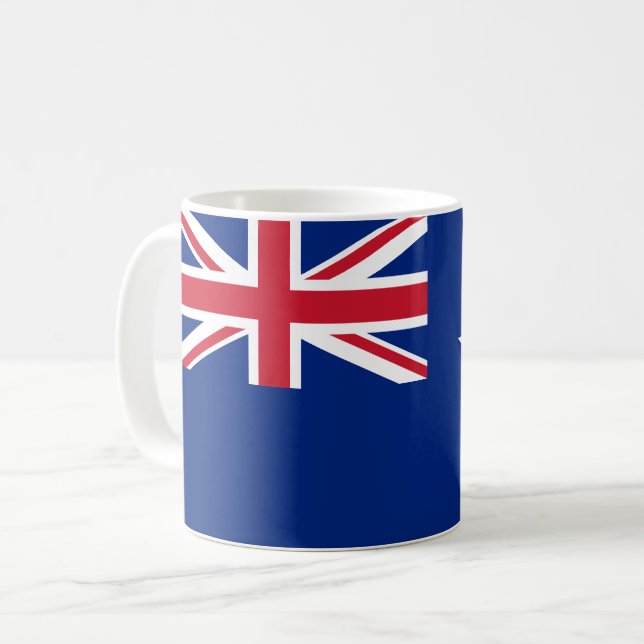 Nyazeeländsk flagga kaffemugg (Framsida vänster)