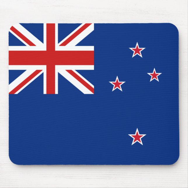 Nyazeeländsk flagga Mousepad Musmatta (Framsidan)