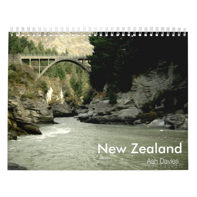 Nyazeeländsk fotografi kalender (Omslag)