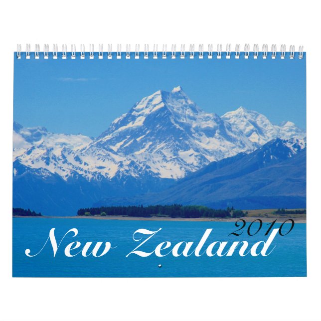 Nyazeeländsk kalender 2010 (Omslag)