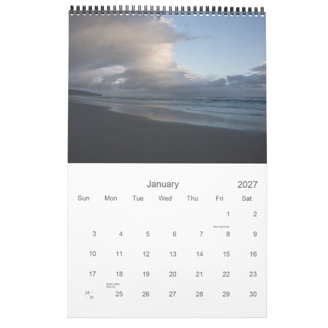 Nyazeeländsk kalender 2011 (Jan 2027)