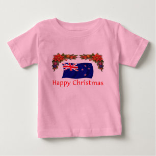 Nyazeeländsk lycklig jul tee