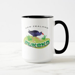 Nyazeeländsk Pukeko mugg