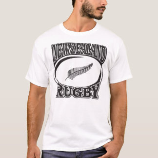 Nyazeeländsk Rugby Tee Shirt