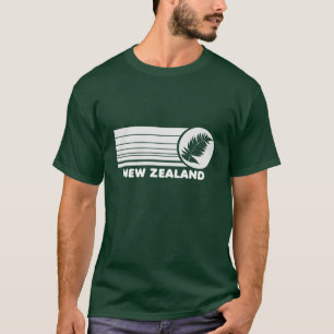 Nyazeeländsk silverFernT-tröja Tee Shirt