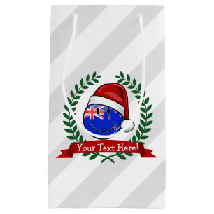 Nyazeeländsk stil för jul som ler flagga
