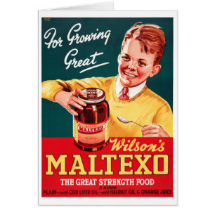Nyazeeländsk vintageadvertizingaffisch hälsningskort