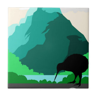 Nyazeeländsk vintagedesign kakelplatta