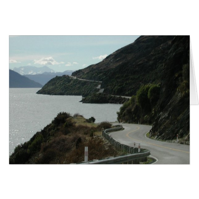 Nyazeeländskt OBS Kort (Framsidan Horizontal)