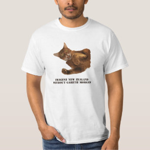 Nyazeeländskt utan den Gareth Morgan T-tröja T Shirt