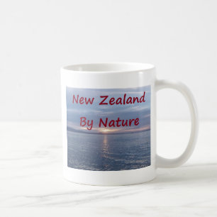 Nyazeeländskt vid naturen kaffemugg