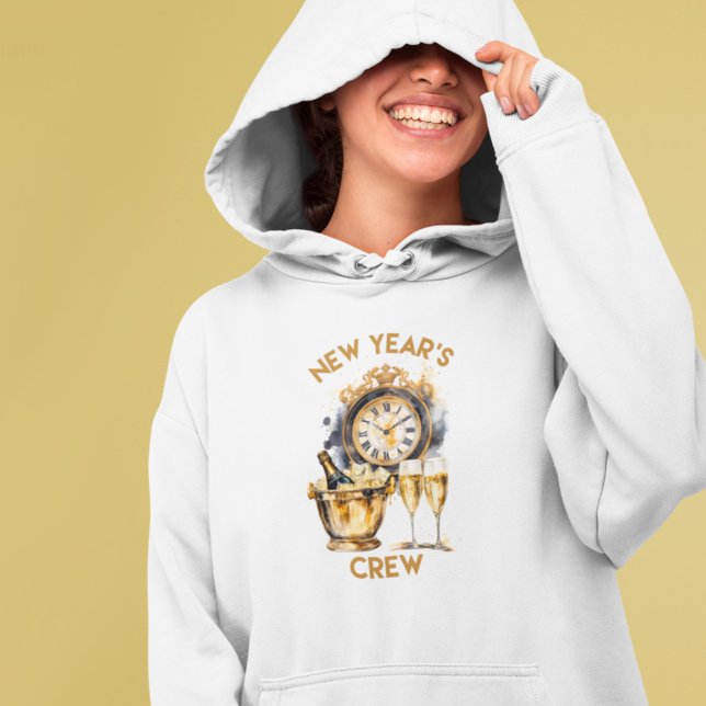 Nybesättning för nya år i svart och Guld T Shirt (Skapare uppladdad)