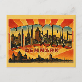 Nyborg Danmark Slott Vykort