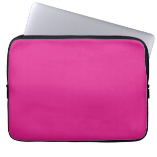 Nybörjande levande rosa fast rosa laptop fodral