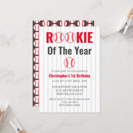 Nybörjare för året Baskien 1:a födelsedag Inbjudningar