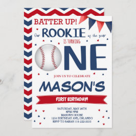 Nybörjare för året Baskien 1:a födelsedagen Inbjud Inbjudningar