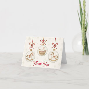Nybörjare för Winter-babykläder i Santa Baby Tack Kort