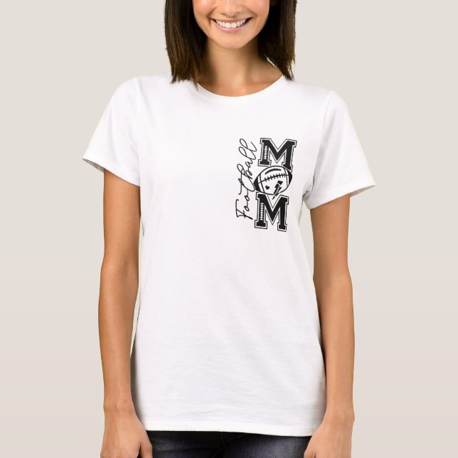 Nybörjare i fotboll Mamma 1:a födelsedag T Shirt (Framsida)