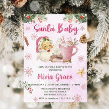 Nybörjare i jultomten Baby Baby Shower