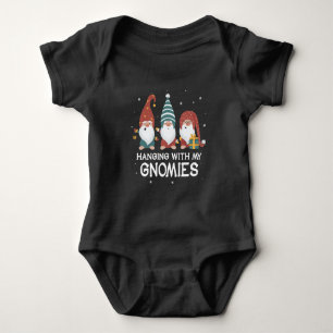 Nybörjare jul Gnomies Jultomten Gnome Garden T Shirt