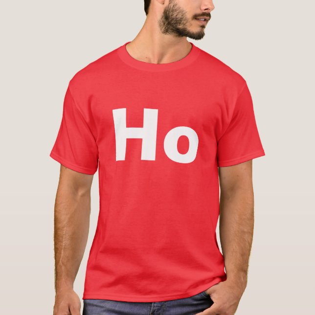 Nybörjare jul Ho T Shirt (Framsida)