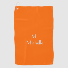 nybörjare orange - lägg till monogram& namn