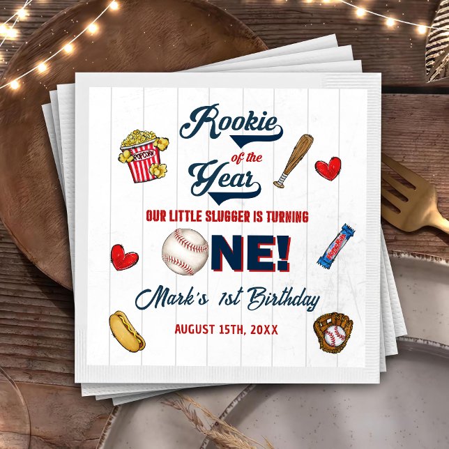 Nybörjare på årets baskiska födelsedag pappersservett (Skapare uppladdad)