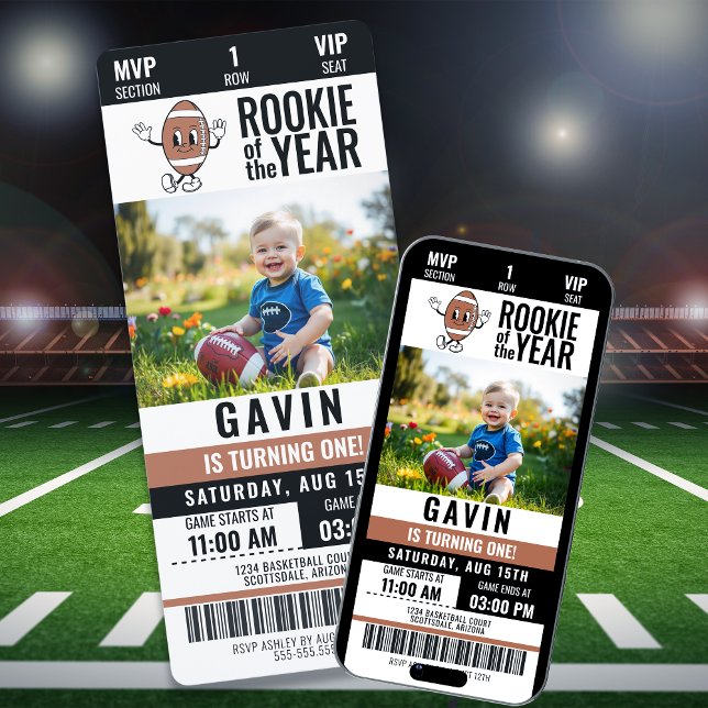 Nybörjare på årets fotbolls-foto-födelsedag i Retr Inbjudningar (Skapare uppladdad)