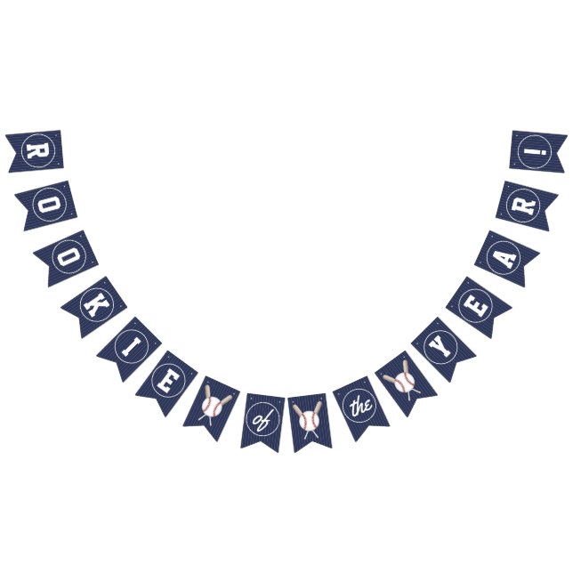 Nybörjare på ettårens basebolltema vimplar (Alla)