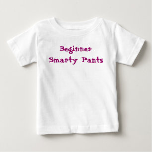 Nybörjare Smarty Pants Citat T Shirt