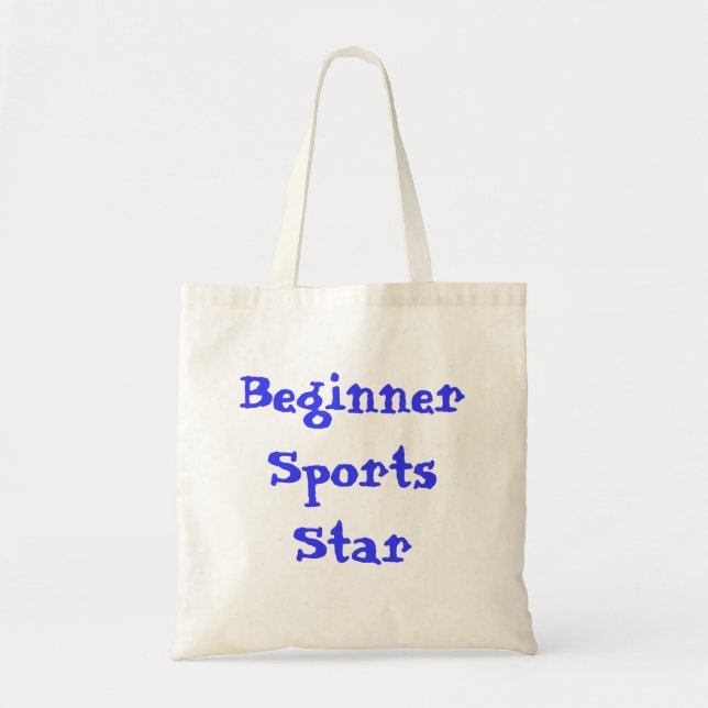 Nybörjare Sports Star Kids Tygkasse (Framsidan)