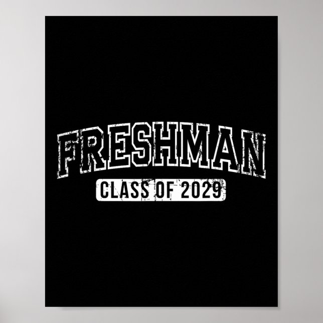 Nybörjarklass 2029 Första dagen i 9:e klass  Poster (Framsidan)