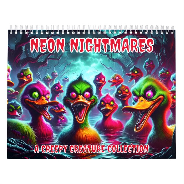 Nybörjarmares: En kreepy CreatCollection Kalender (Omslag)