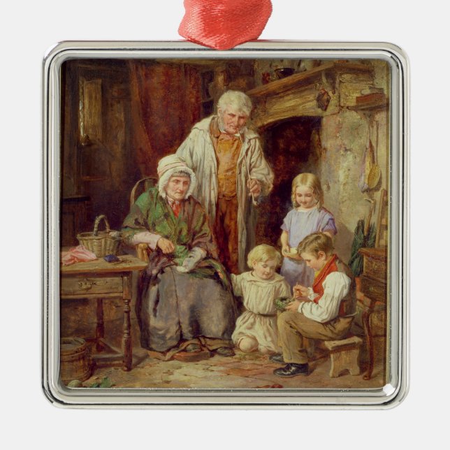 Nybörjarna Julgransprydnad Metall (Framsidan)