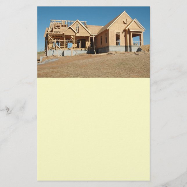 nybyggnation av hem flygblad (Framsidan)