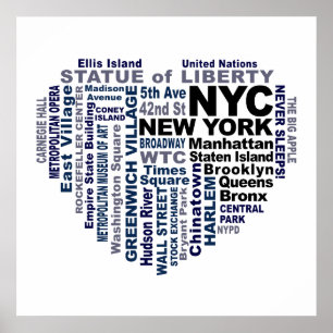 NYC-affisch Poster