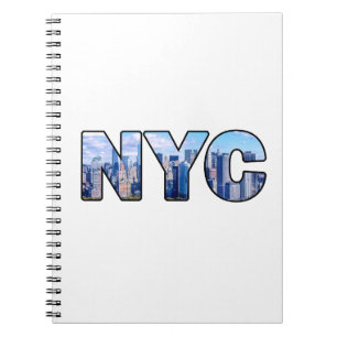 NYC ANTECKNINGSBOK MED SPIRAL