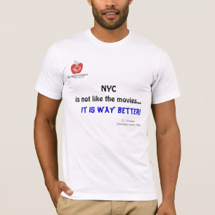 NYC är inte något liknande filmskjortorna T Shirt