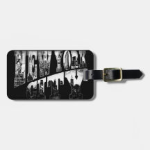 NYC Big Brev Luggage tag-tagg