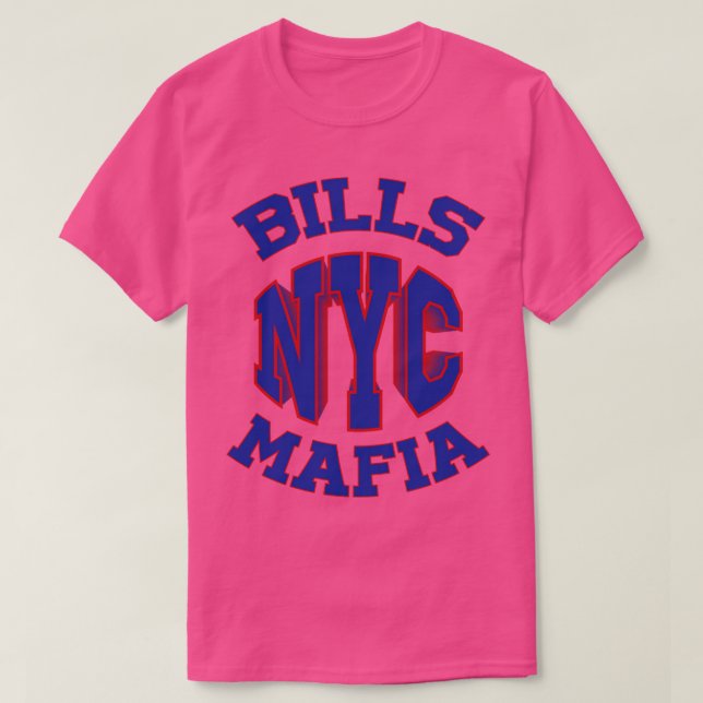 NYC Bills Mafia T Shirt (Design framsida)