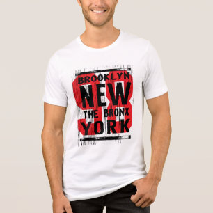 NYC Boroughs Grit Tee - Bold Urban Stil