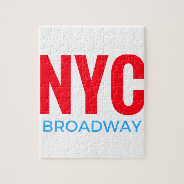 NYC Broadway Pussel (Vertikal)