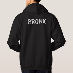 Nyc Bronx New York City Nostalgic Leta Retro Basic Hoodie