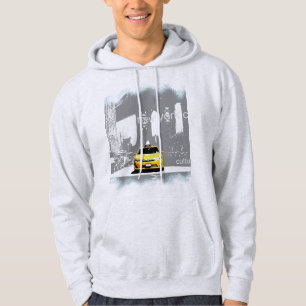 Nyc Brooklyn Bridge Gult Taxi New York City Hoodie