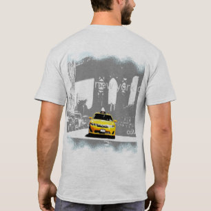 Nyc Brooklyn Gult Taxi Manar Modern mall T Shirt