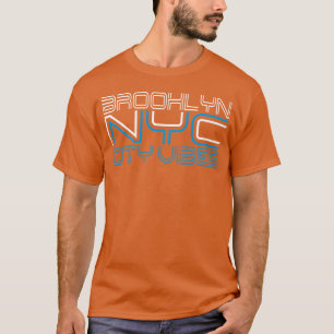 NYC Brooklyn STADSVIBBAR familj T Shirt